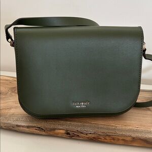 Kate Spade Dark Green Leather Bag